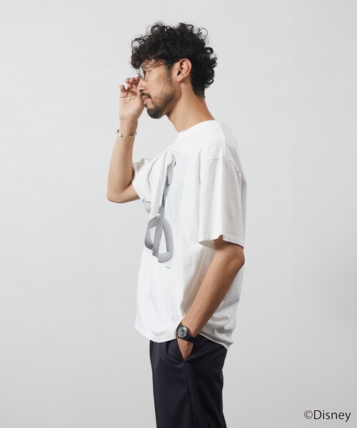 Firsthand（ファーストハンド）の「Firsthand/ファーストハンド The Muppets / ザ・マペッツ　THE MUPPETS / PHOTO / フロントプリント 半袖Tシャツ（Tシャツ/カットソー・メンズ・オフホワイト/チャコールグレー・M/L）」の4枚目の写真