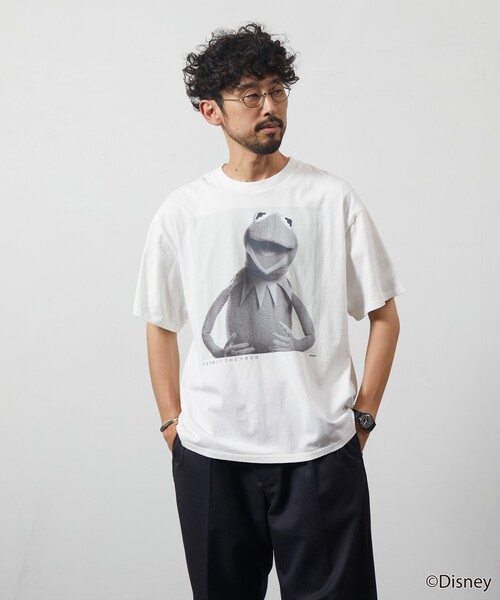 Firsthand（ファーストハンド）の「Firsthand/ファーストハンド The Muppets / ザ・マペッツ　THE MUPPETS / PHOTO / フロントプリント 半袖Tシャツ（Tシャツ/カットソー・メンズ・オフホワイト/チャコールグレー・M/L）」の6枚目の写真