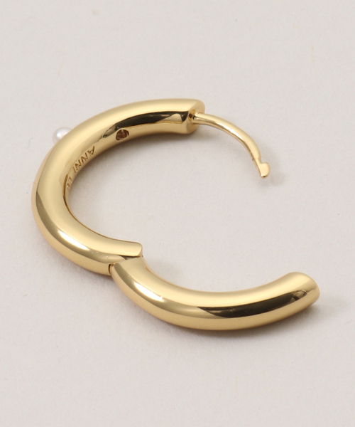 ANNI LU（アニールー）の「ANNI LU BRIGITTE HOOPS：ピアス（ピアス（両耳用）・レディース・ゴールド・FREE）」の4枚目の写真