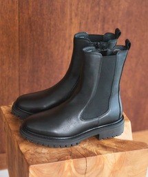 Doux archives | 本革サイドゴアショートブーツ(ブーツ)