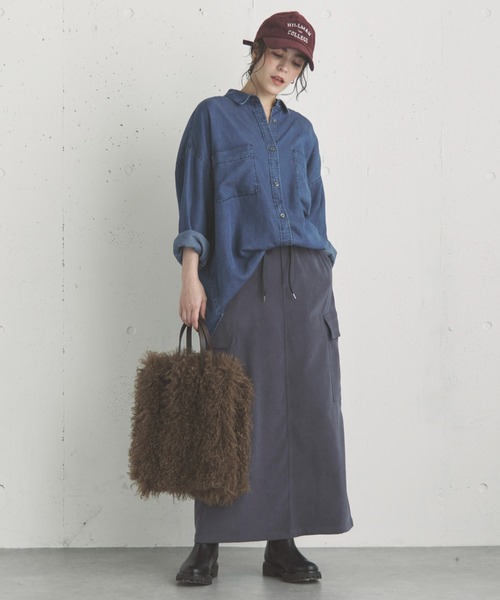 Doux archives（ドゥアルシーヴ）の「本革サイドゴアショートブーツ（ブーツ・レディース・ブラック・24.5/23.5）」の5枚目の写真