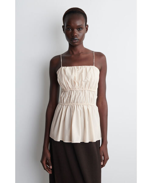 COS ギャザーコットントップ ギャザーコットントップ（その他トップス）｜COS（コス）の