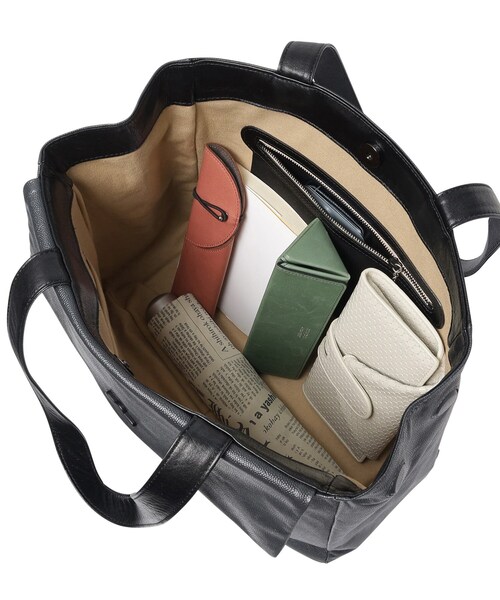 HIROKO HAYASHI（ヒロコハヤシ）の「VELENO CISA（ヴェレーノ チーザ）トートバッグ（トートバッグ・レディース・チャコールグレー・00）」の9枚目の写真