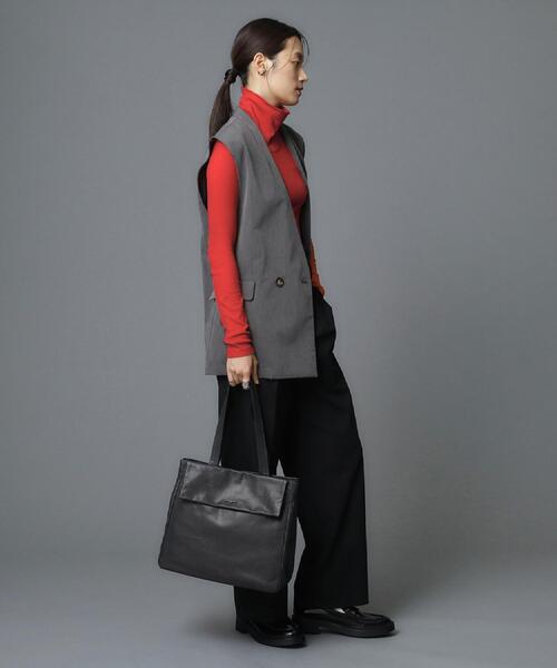 HIROKO HAYASHI（ヒロコハヤシ）の「VELENO CISA（ヴェレーノ チーザ）トートバッグ（トートバッグ・レディース・チャコールグレー・00）」の19枚目の写真