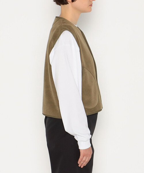 WOMEN'S FLEECE COLLARLESS VEST（ベスト）｜DANTON（ダントン）の
