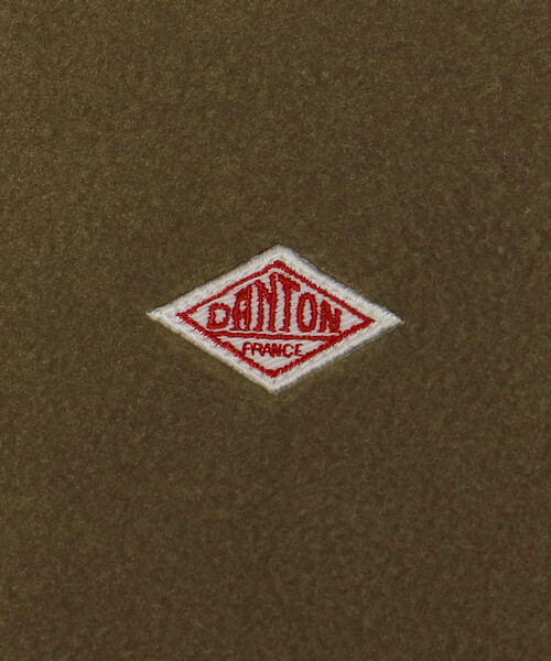 DANTON（ダントン）の「WOMEN'S FLEECE COLLARLESS VEST（ベスト・レディース・ブラック/グリーン/オレンジ系その他/カーキ/チャコール/ダークグレー/クリーム・38/36）」の19枚目の写真