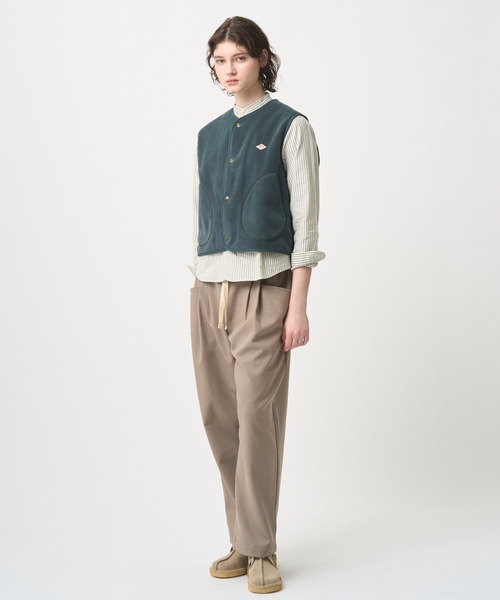 WOMEN'S FLEECE COLLARLESS VEST（ベスト）｜DANTON（ダントン）の
