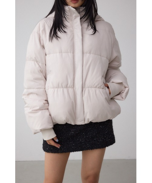 セール】B-HEAT フード付き中綿ジャケット（ブルゾン）｜AZUL BY