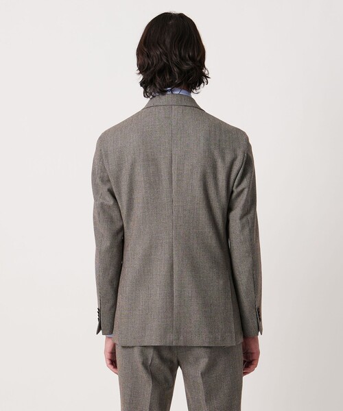 ハウンドトゥース シングル 3ボタン テーラード ジャケット R―MODEL