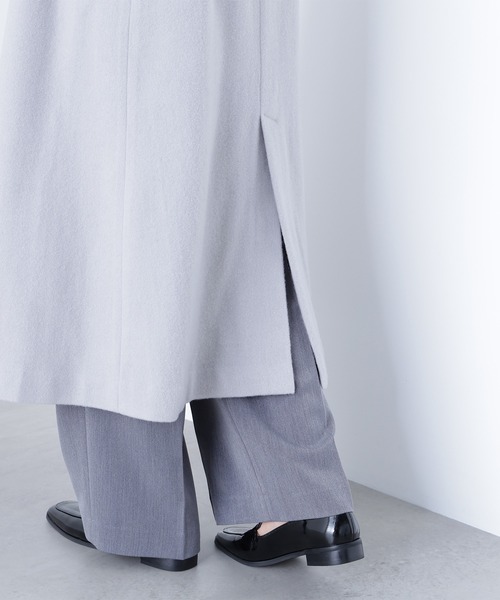 NATURAL BEAUTY BASIC（ナチュラルビューティーベーシック）の「◇テーラーベルテッドロングコート（チェスターコート・レディース・チャコールグレー/グレー/キャメル・SMALL/MEDIUM/P/S）」の22枚目の写真