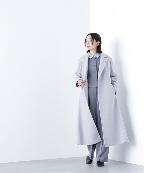 ◇テーラーベルテッドロングコート（チェスターコート）｜NATURAL