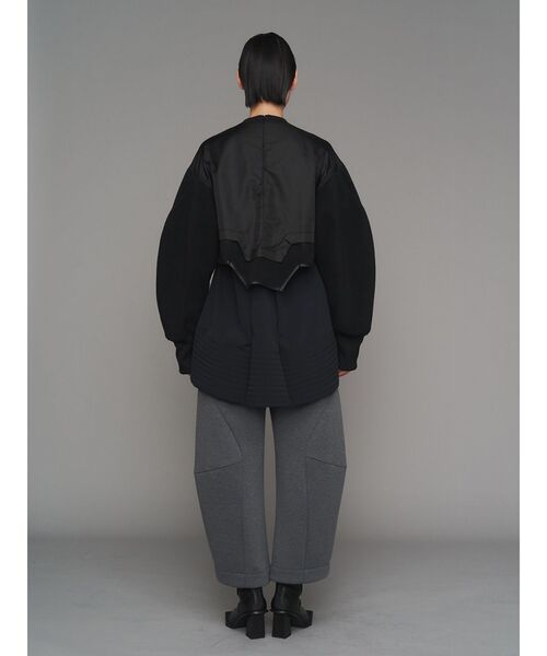 FLEECE DOCKING LAYERED TOP【セットアップ着用可能