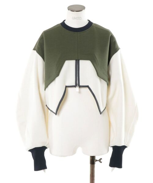 FLEECE DOCKING LAYERED TOP【セットアップ着用可能】 / フリース