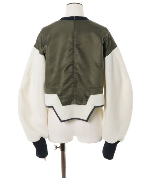 FLEECE DOCKING LAYERED TOP【セットアップ着用可能】 / フリース