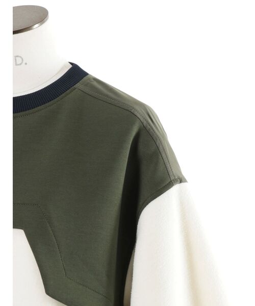 FLEECE DOCKING LAYERED TOP【セットアップ着用可能】 / フリース