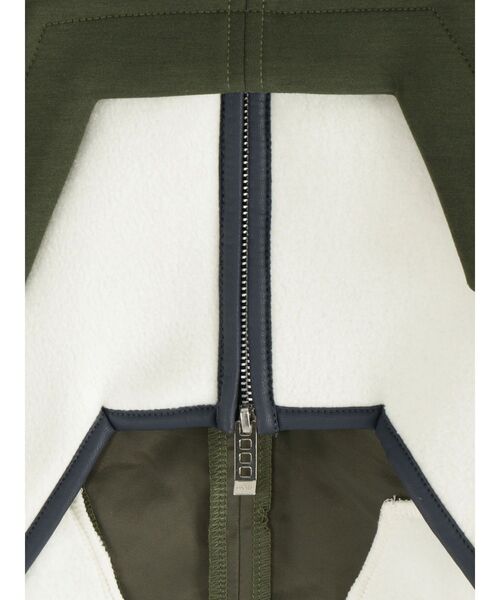 FLEECE DOCKING LAYERED TOP【セットアップ着用可能】 / フリース