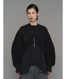 UN3D. | FLEECE DOCKING LAYERED TOP / フリースドッキングレイヤードトップ(その他トップス)