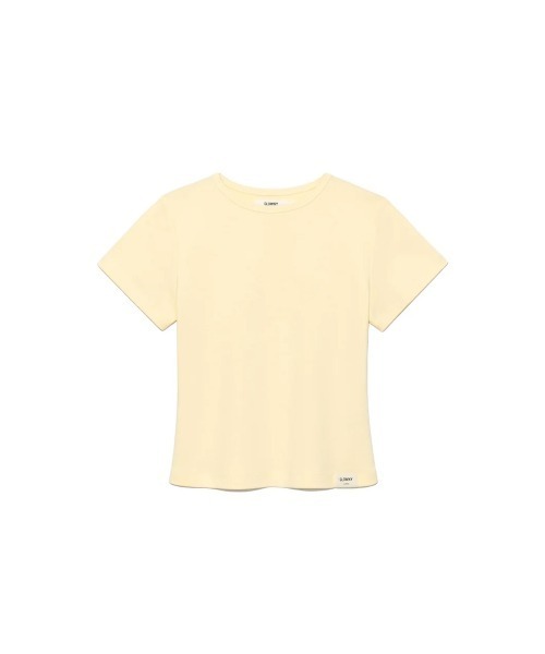 GLOWNY tシャツ GLOWNY グロウニー FW25 G CLASSIC FITTED TEE / BLK - NUBIAN