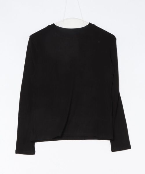 Lace Ladies（レースレディース）の「クルーネック  長袖 ベーシック プルオーバー カットソー（Tシャツ/カットソー・レディース・ブラック/ネイビー/ダークグレー/ピンク/ライトグレー/ホワイト・FREE）」の10枚目の写真