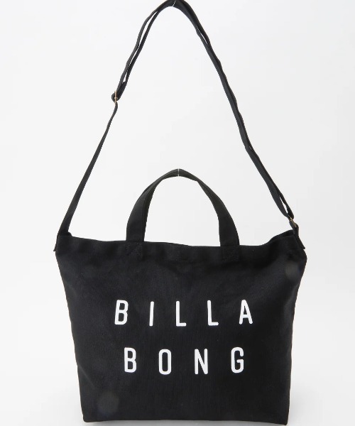BILLABONG(ビラボン)の「【BILLABONG/ビラボン】24AW SHOULDER TOTE BAG/2WAYコットンキャンバスショルダー・トート(トートバッグ・レディース・ブラック・FREE)」の9枚目の写真