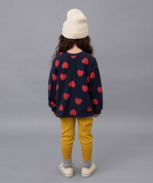 セール】【前後着用OK】どっちも正解 DAISUKI 総柄ロンT_ジュニア対応