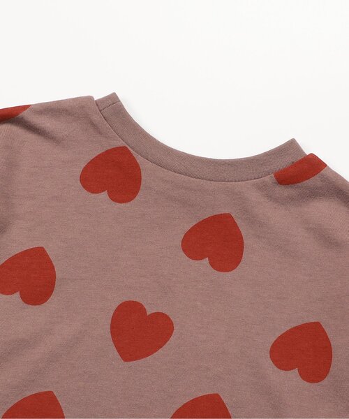 BREEZE（ブリーズ）の「【前後着用OK】どっちも正解 DAISUKI 総柄ロンT_ジュニア対応（Tシャツ/カットソー・キッズ・ブラウン/グレー/ネイビー/アイボリー/レインボー/ピンク/サックスブルー/キャメル・130/140/90/100/110/120/80）」の17枚目の写真