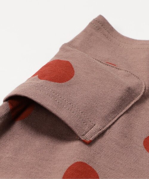 BREEZE（ブリーズ）の「【前後着用OK】どっちも正解 DAISUKI 総柄ロンT_ジュニア対応（Tシャツ/カットソー・キッズ・ブラウン/グレー/ネイビー/アイボリー/レインボー/ピンク/サックスブルー/キャメル・130/140/90/100/110/120/80）」の20枚目の写真