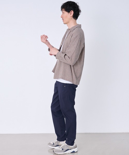 Arnold Palmer(アーノルドパーマー)の「シェア パナマチェック 長袖シャツ + 半袖Tシャツ セット(アンサンブル・レディース・ブラウン/ブラック/グリーン・LL/XS/L/M/S)」の22枚目の写真