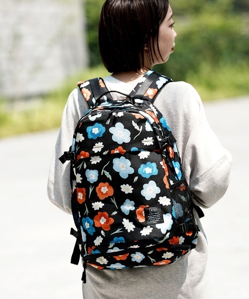 KiU and BleuBleuet】KiU600Dバッグパック（バックパック/リュック 