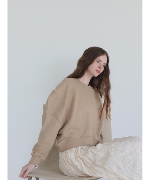 PUFF SLEEVE SWEAT 起毛なし（スウェット）｜AMOMMA（アモマ）の