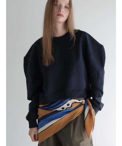 PUFF SLEEVE SWEAT 起毛なし（スウェット）｜AMOMMA（アモマ）の