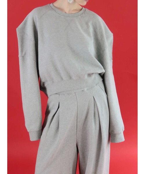 PUFF SLEEVE SWEAT 起毛なし（スウェット）｜AMOMMA（アモマ）の