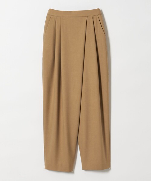 conte＞アシンメトリー タックパンツ（その他パンツ）｜conte（コンテ