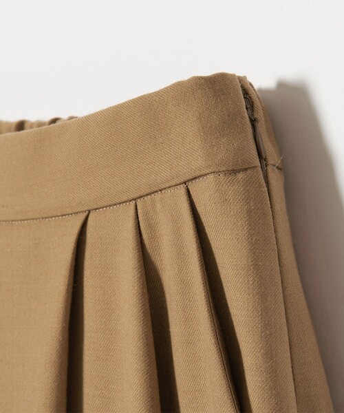 conte＞アシンメトリー タックパンツ（その他パンツ）｜conte（コンテ