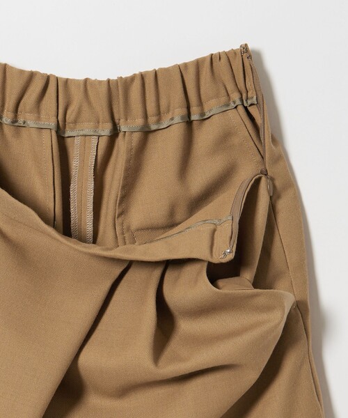 conte＞アシンメトリー タックパンツ（その他パンツ）｜conte（コンテ