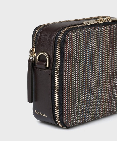 Paul Smith(ポールスミス)の「コーテッドキャンバス ショルダーバッグ / 555416 WN141S(ショルダーバッグ・レディース・ダークブラウン・FREE)」の9枚目の写真