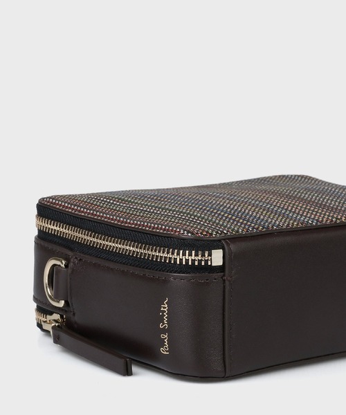 Paul Smith(ポールスミス)の「コーテッドキャンバス ショルダーバッグ / 555416 WN141S(ショルダーバッグ・レディース・ダークブラウン・FREE)」の2枚目の写真