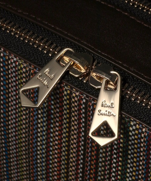 Paul Smith(ポールスミス)の「コーテッドキャンバス ショルダーバッグ / 555416 WN141S(ショルダーバッグ・レディース・ダークブラウン・FREE)」の4枚目の写真