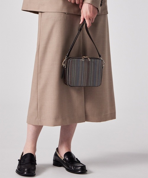 Paul Smith(ポールスミス)の「コーテッドキャンバス ショルダーバッグ / 555416 WN141S(ショルダーバッグ・レディース・ダークブラウン・FREE)」の6枚目の写真
