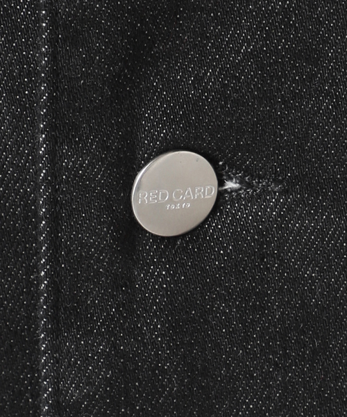 Spick & Span（スピックアンドスパン）の「RED CARD TOKYO / レッドカード トーキョー 別注Chore Coat*（デニムジャケット・レディース・ブラック・SMALL）」の16枚目の写真