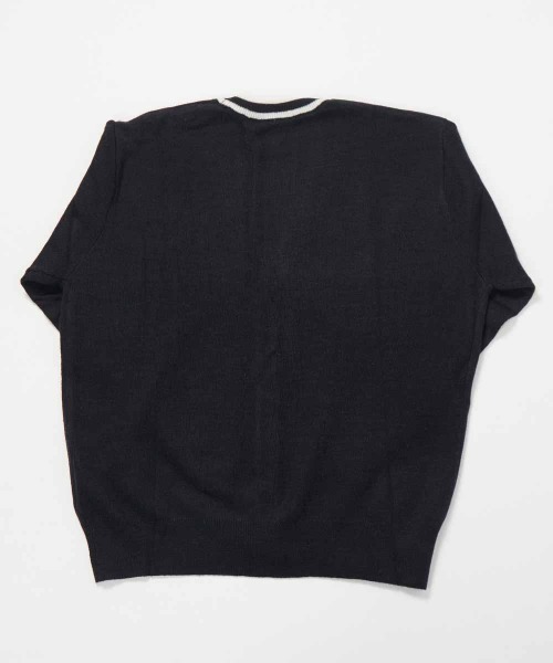 repipi armario（レピピ アルマリオ）の「チルデンカーディガン（カーディガン/ボレロ・キッズ・グレー/ネイビー/ブラック・140/160/150）」の4枚目の写真