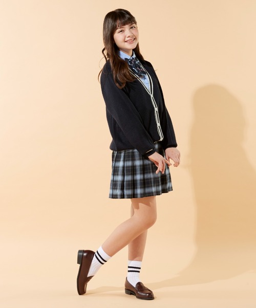 repipi armario（レピピ アルマリオ）の「チルデンカーディガン（カーディガン/ボレロ・キッズ・グレー/ネイビー/ブラック・140/160/150）」の17枚目の写真