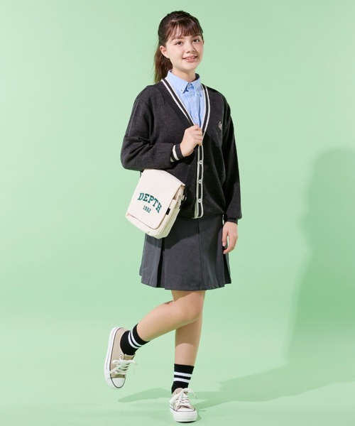 repipi armario（レピピ アルマリオ）の「チルデンカーディガン（カーディガン/ボレロ・キッズ・グレー/ネイビー/ブラック・140/160/150）」の21枚目の写真