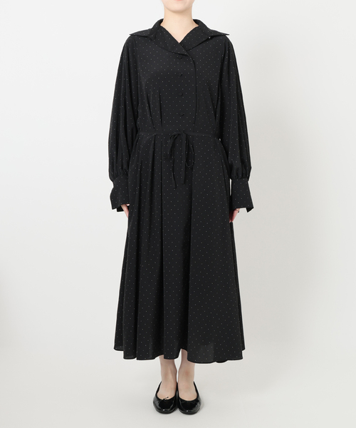 ニュアンスカラードットワンピース（ワンピース）｜IENA（イエナ