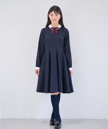 卒服】【セットアイテム】ボレロ＋白衿ワンピース（スーツセット