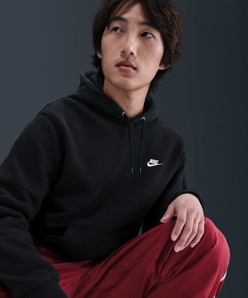 NIKE（ナイキ）の「ナイキ クラブ メンズ プルオーバー フリース パーカー / Nike Club Men's Pullover Fleece Hoodie FN3860-010 Black（パーカー・メンズ・ブラック・S/L/XL/M/2XL）」の7枚目の写真