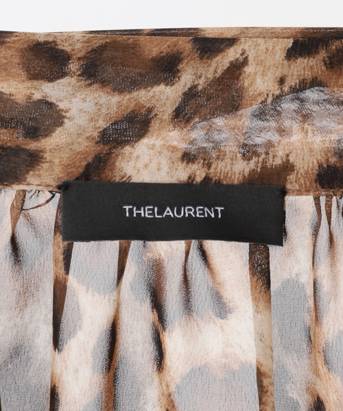 Deuxieme Classe(ドゥーズィエムクラス)の「【THELAURENT】 LEOPARD SWIPON BLOUSE(シャツ/ブラウス・レディース・ブラウン・FREE)」の20枚目の写真