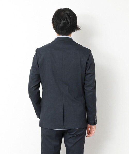 Stutostein Nolley's（シュテットシュタインノーリーズ）の「《ビジカジ/セットアップ対応》ピンヘッドストレッチ JKT 25AW（テーラードジャケット・メンズ・チャコールグレー/ネイビー・S/M/L/XL）」の18枚目の写真