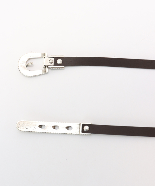 plage（プラージュ）の「LEFIJE / レフィエ BACKLE THINY ベルト（ベルト・レディース・ブラウン系その他・FREE）」の3枚目の写真