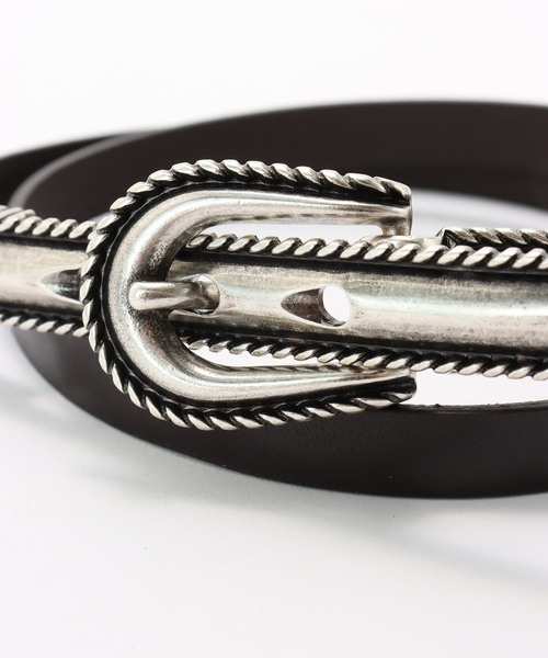 plage（プラージュ）の「LEFIJE / レフィエ BACKLE THINY ベルト（ベルト・レディース・ブラウン系その他・FREE）」の5枚目の写真